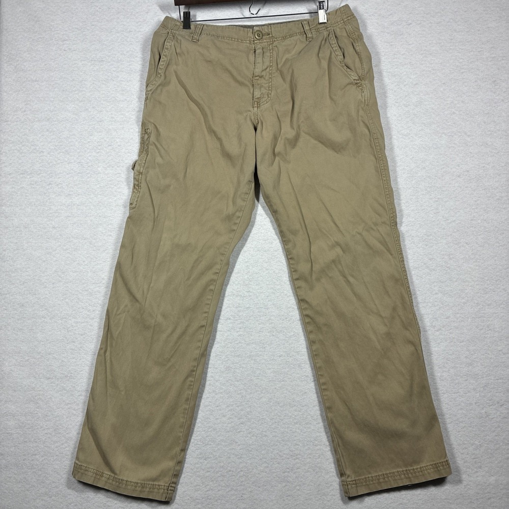 Carbon 2 Cobalt Better Bet‎ Bedford Utility Cargo Corduroy Pants Tan Mens 36x31